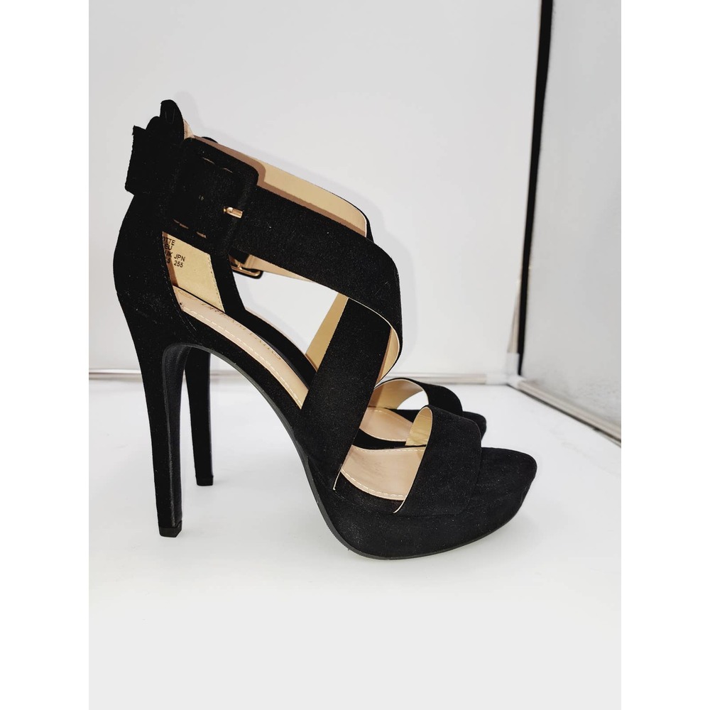 DREAM PAIRS Charlotte Open Toe High Stilettos Platform Party Heel Sandals 8.5